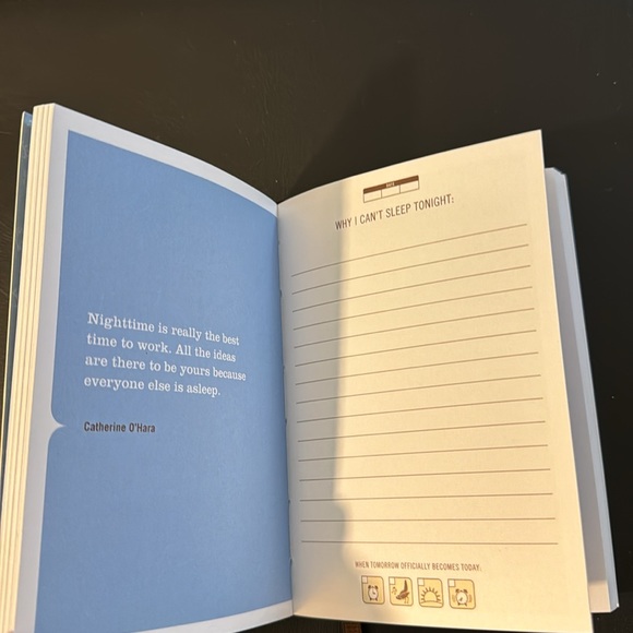 NEW: I Can’t Sleep Journal by Knock Knock - Insomnia - Journaling Self Care - Picture 2 of 13